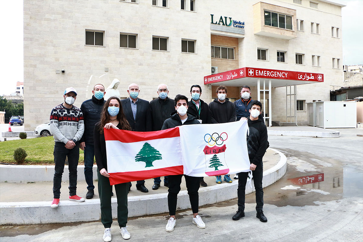 Lebanese Olympc Delegatoin PCR