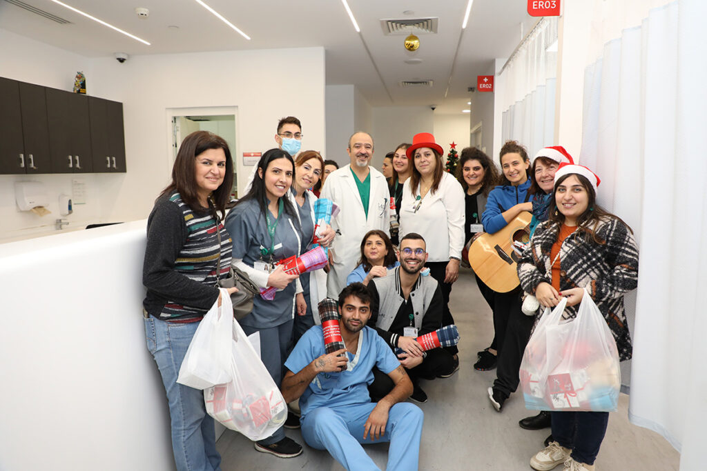 The Youth in Service Christmas Visit